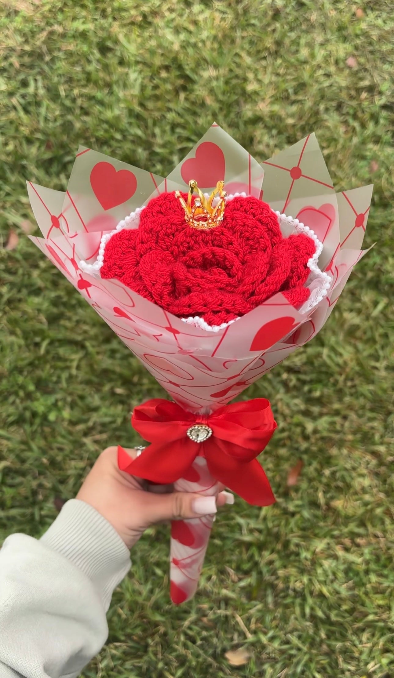 Single Crochet Rose