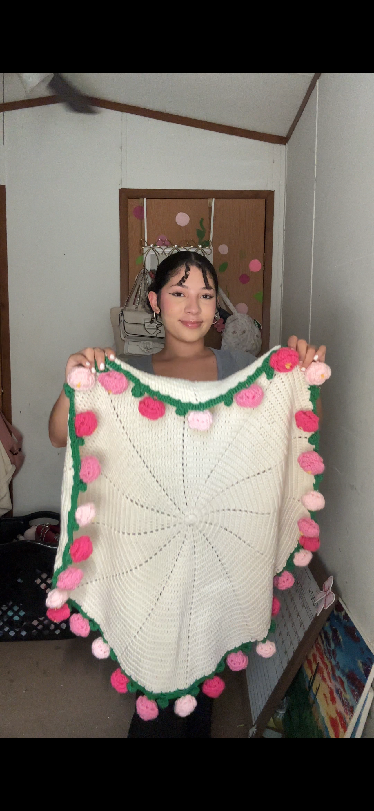 Peony Bouquet Blanket