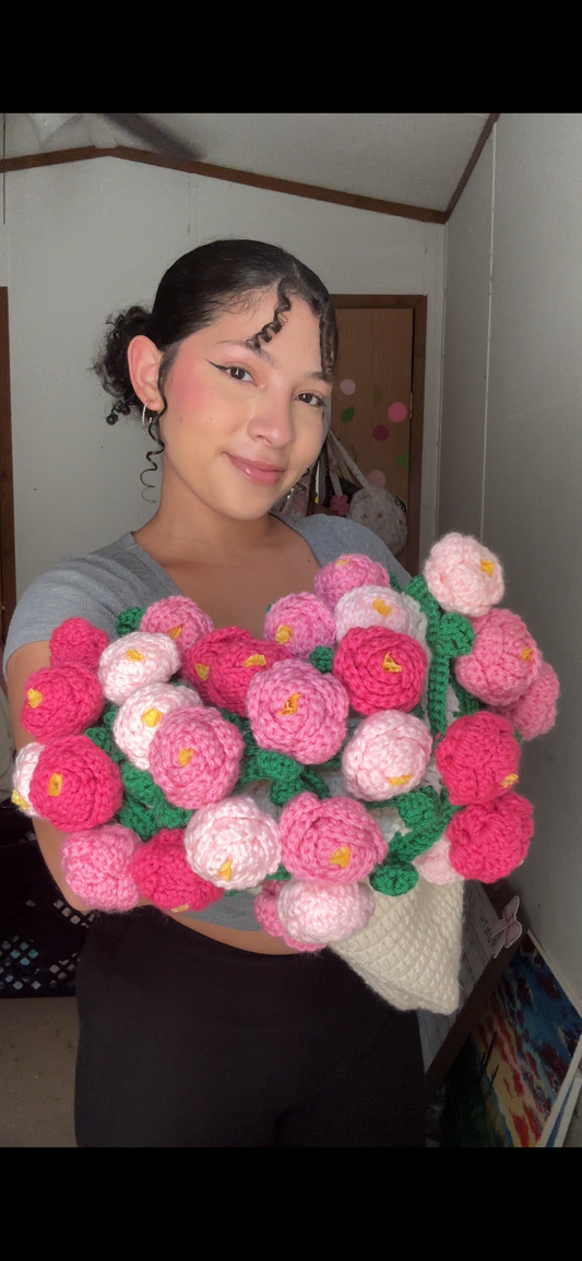 Peony Bouquet Blanket