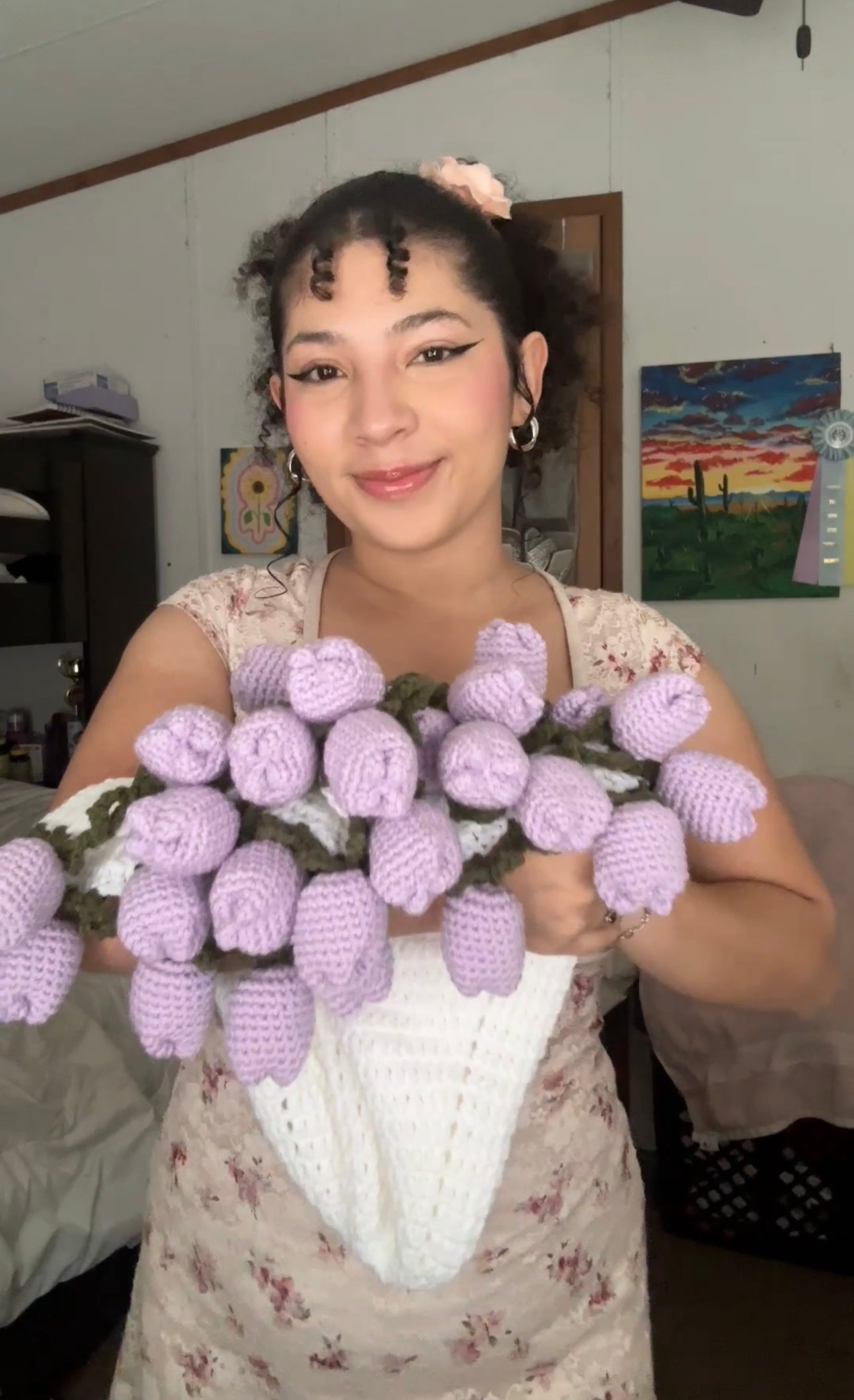 Tulip Bouquet Blanket