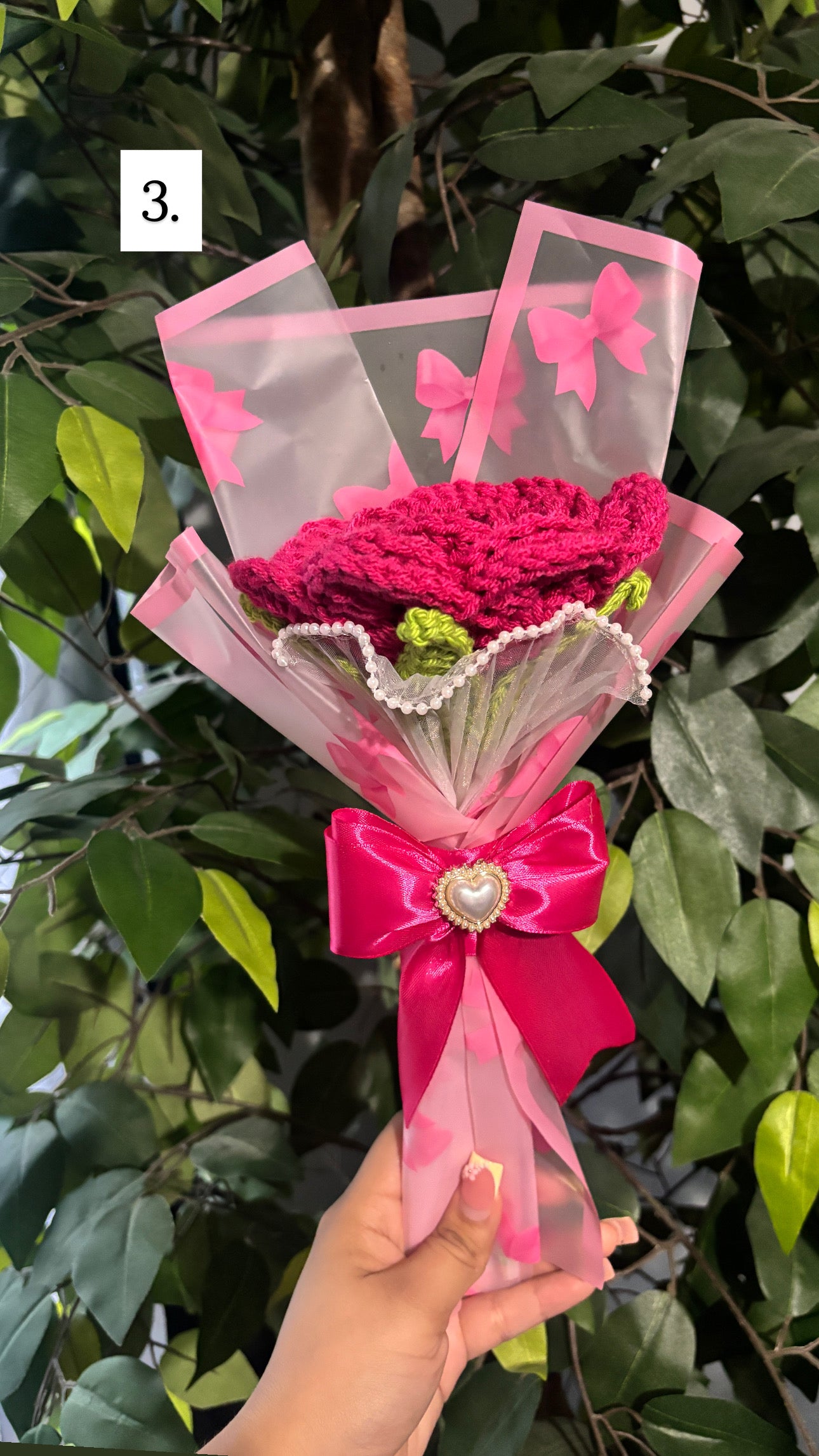Single Crochet Rose