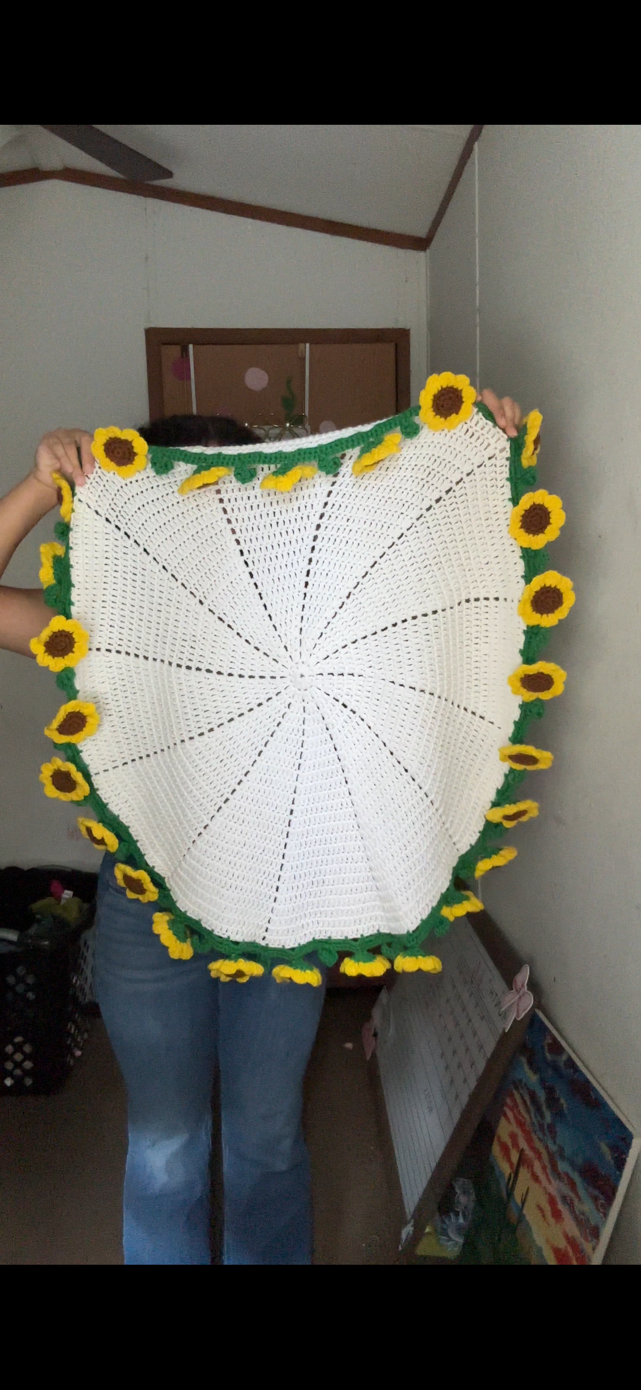 Sunflower Bouquet Blanket
