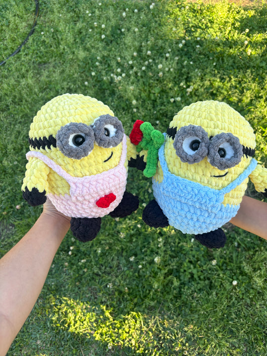 Minion in love duo
