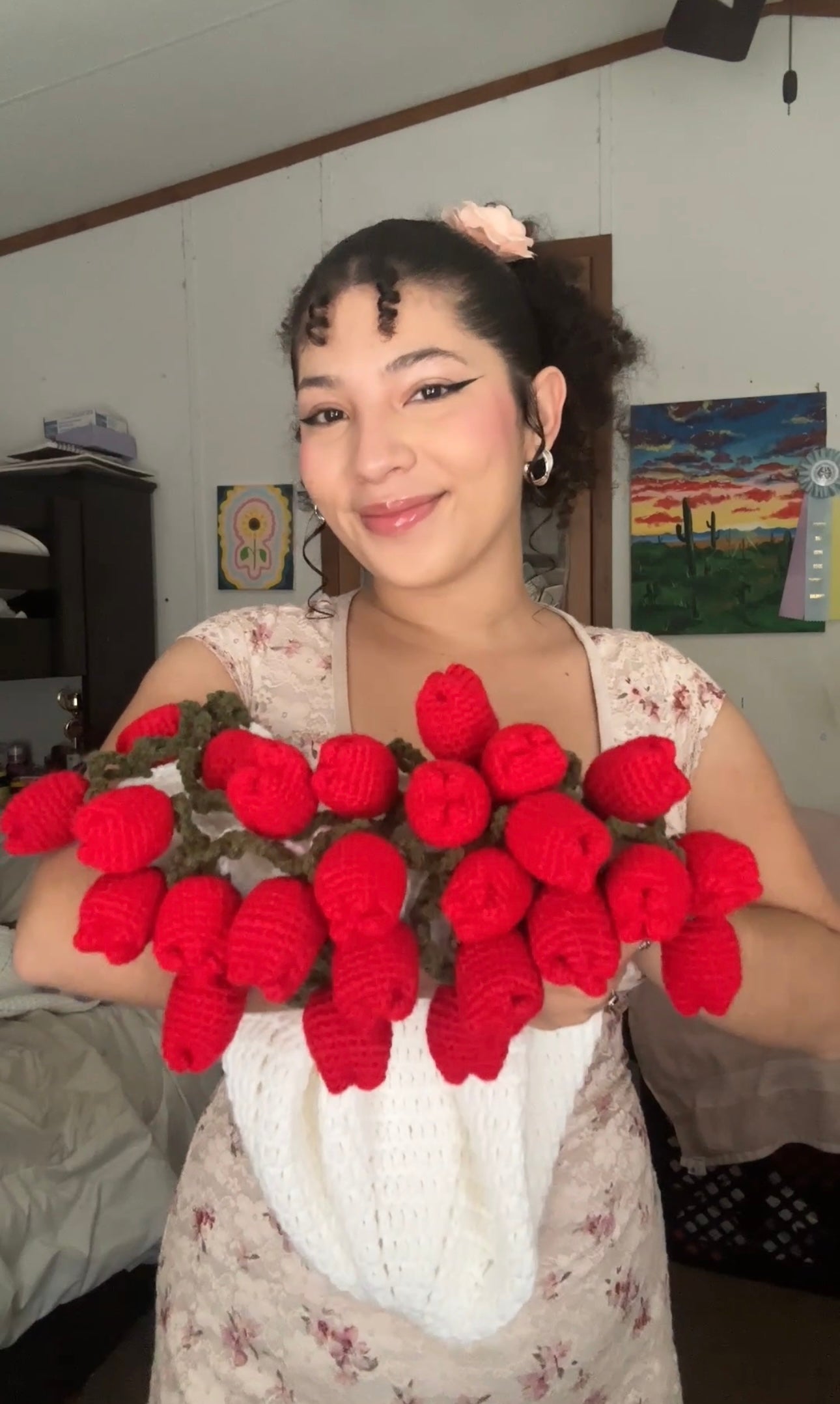 Tulip Bouquet Blanket