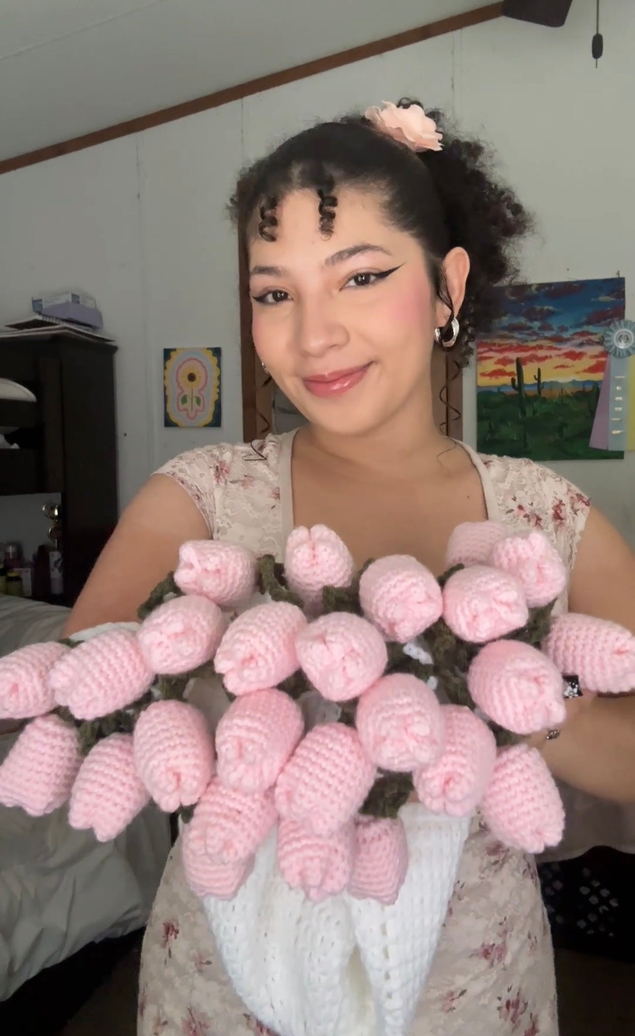 Tulip Bouquet Blanket