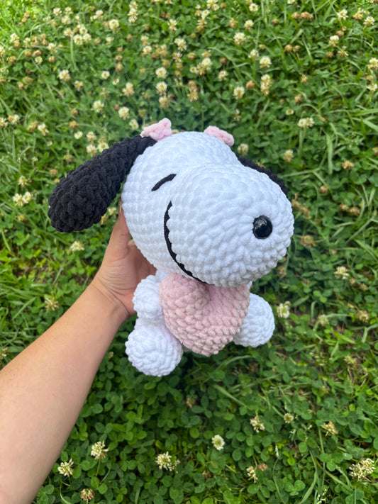 Heart Snoopy Plushie (pre-order)