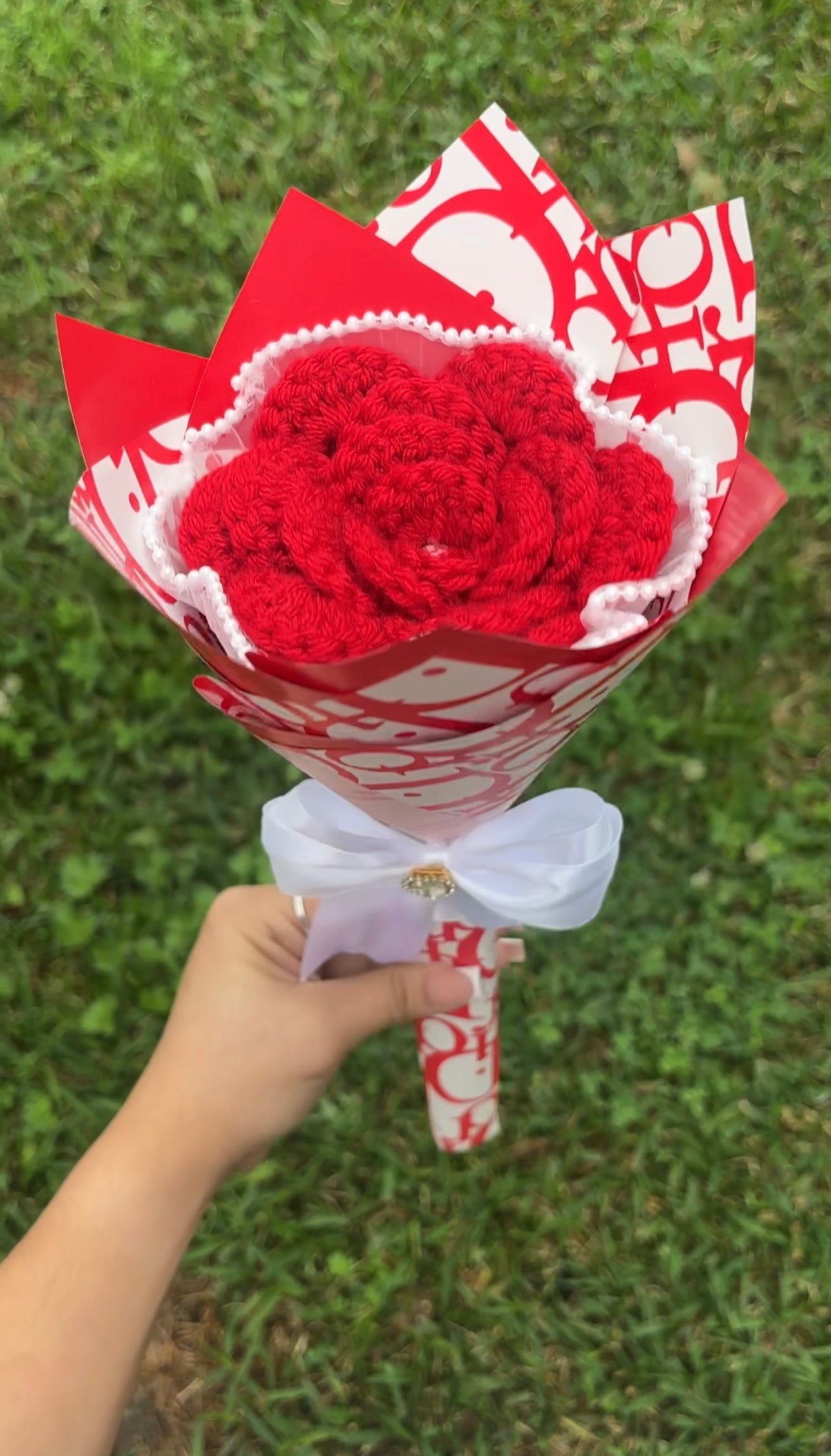 Single Crochet Rose