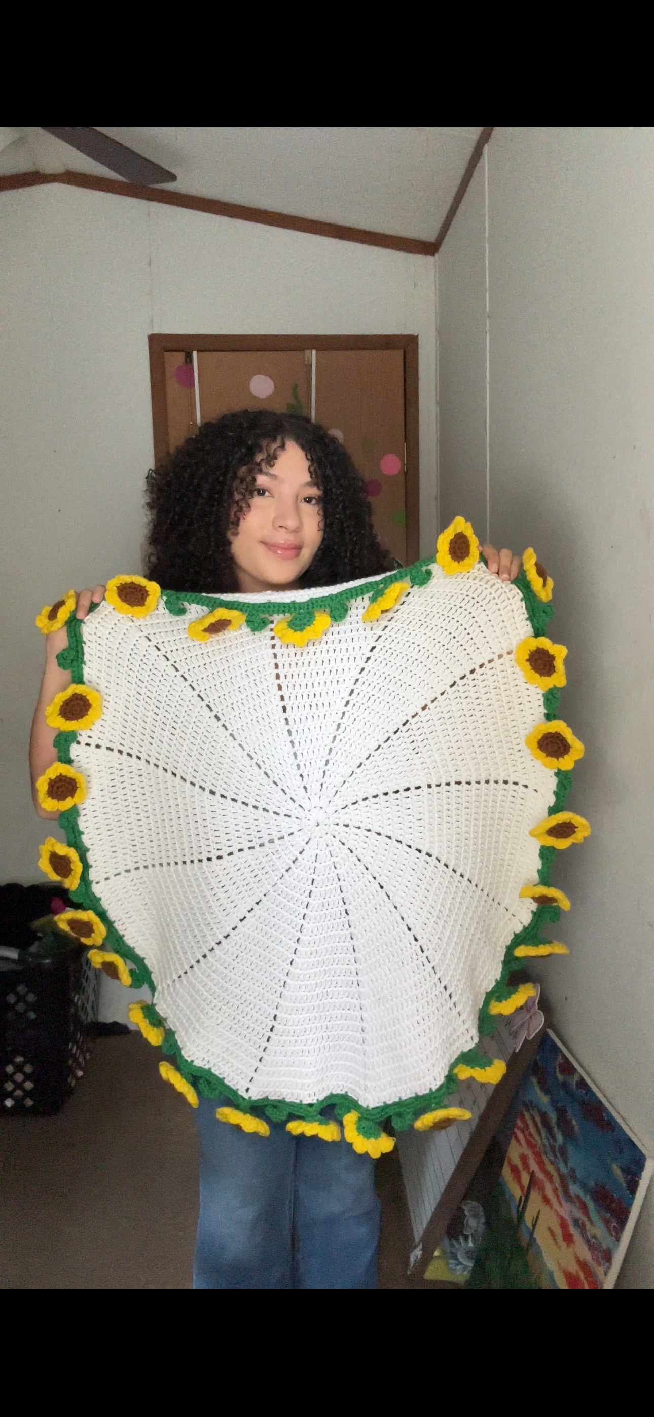 Sunflower Bouquet Blanket