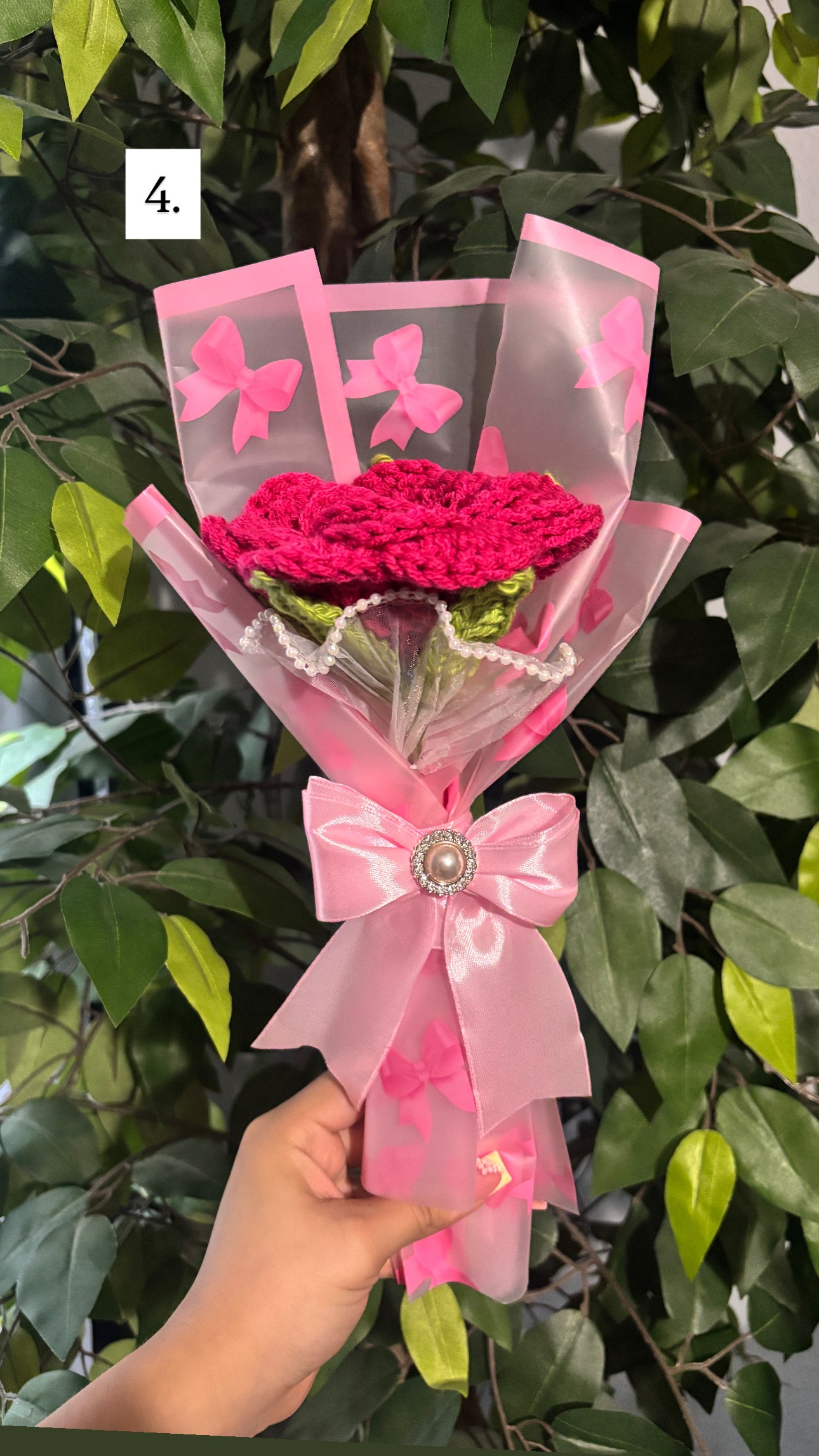 Single Crochet Rose