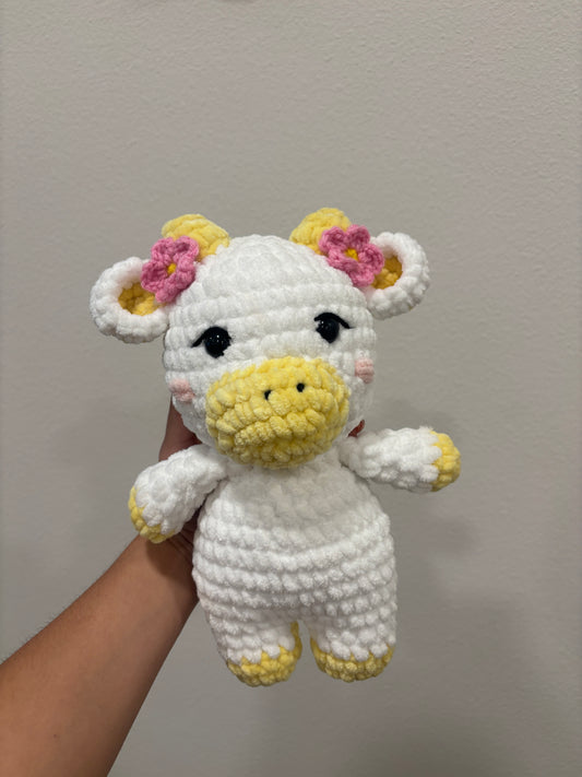 Yellow Flower Cow (discounted)