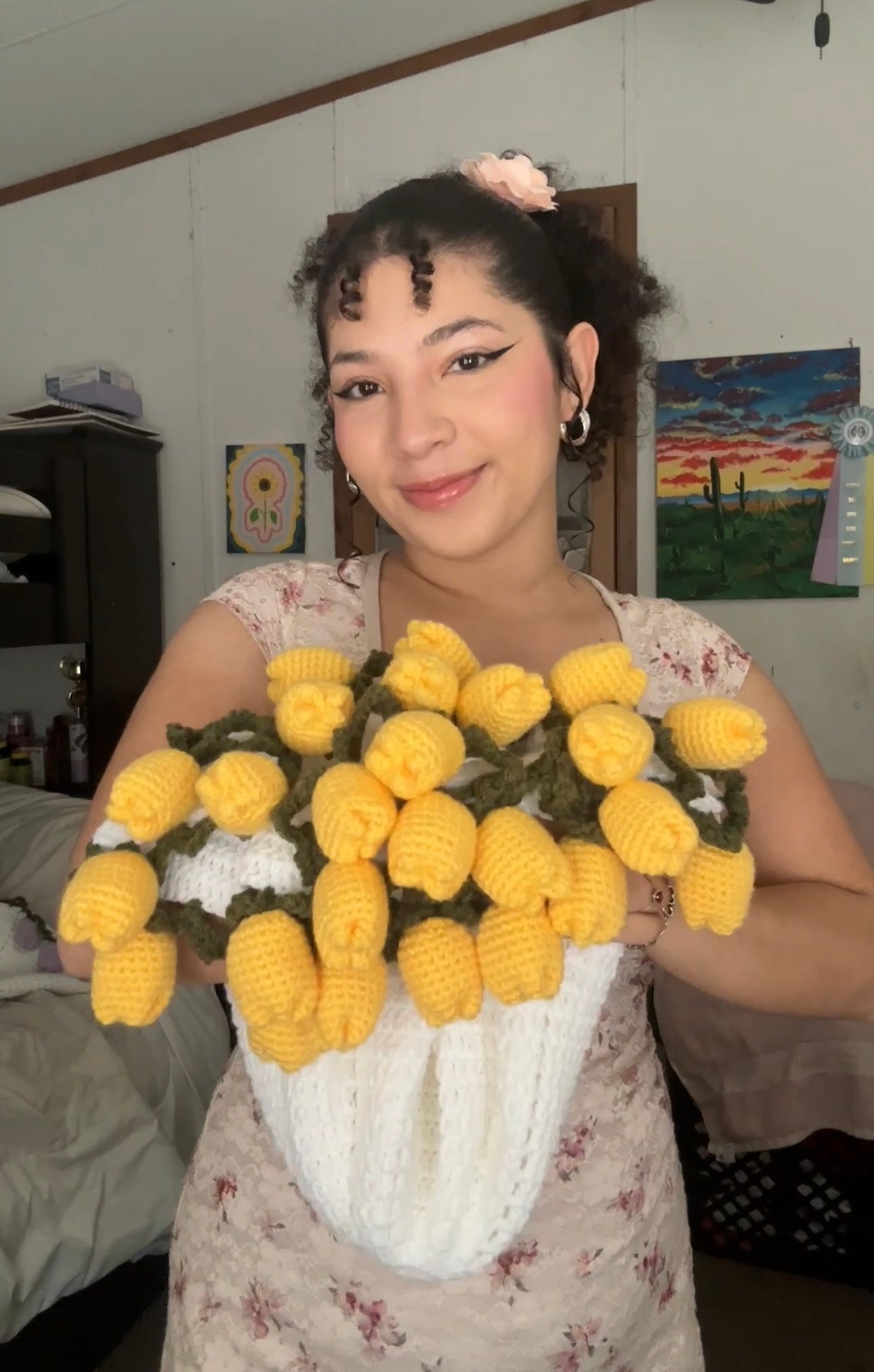 Tulip Bouquet Blanket