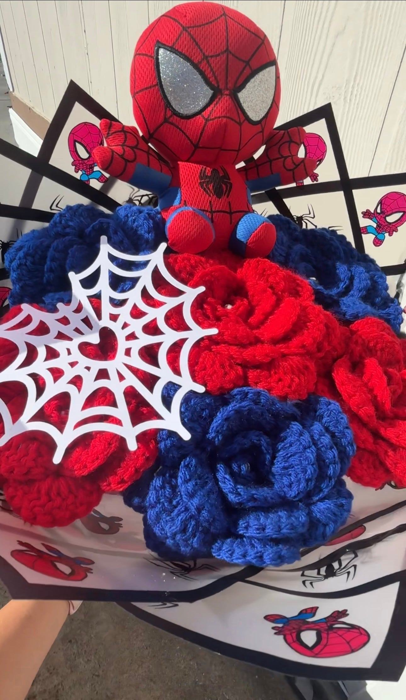 Heart Spiderman Bouquet