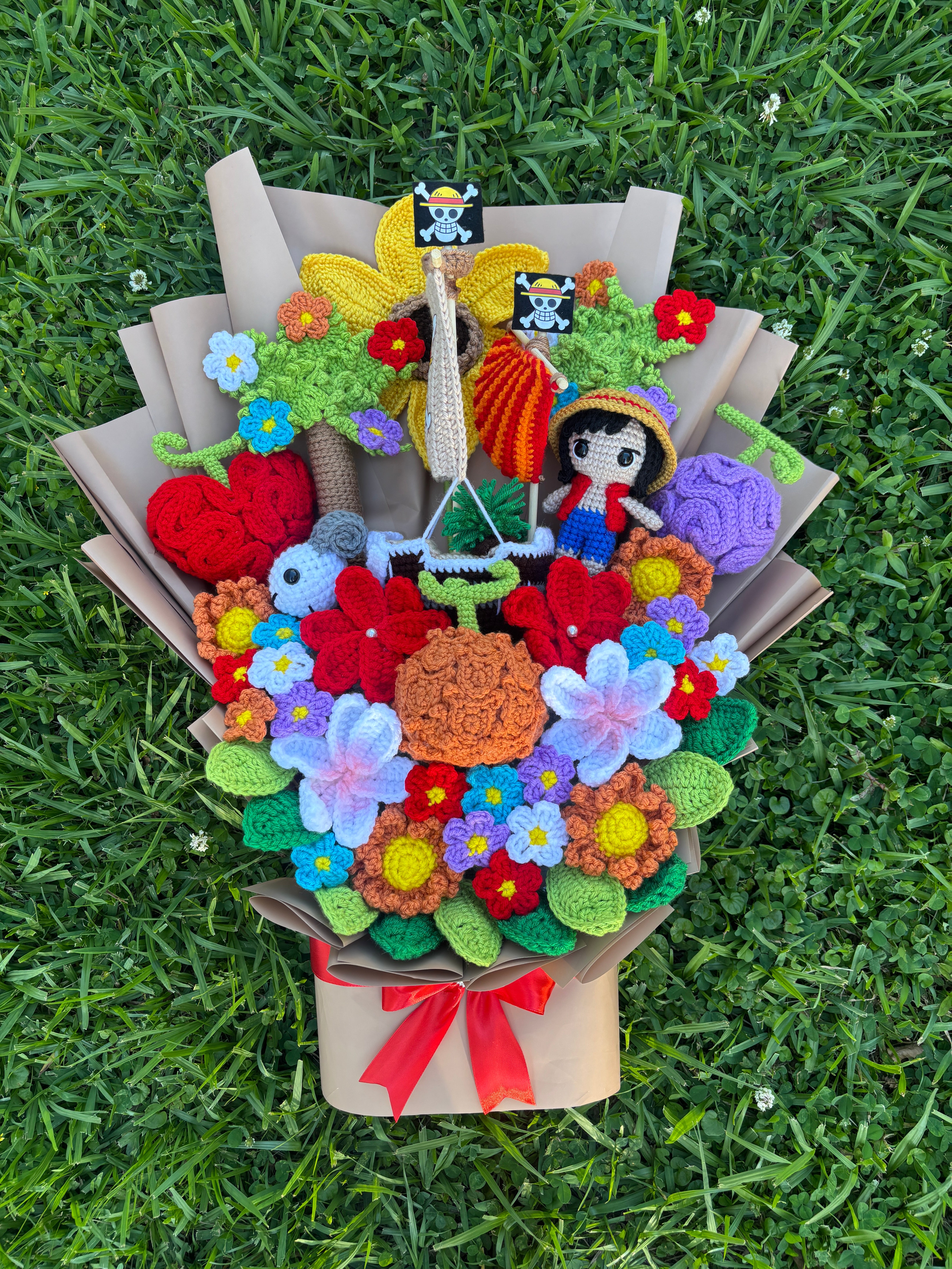 One Piece Bouquet (Pre-order only) – Dani Crochet